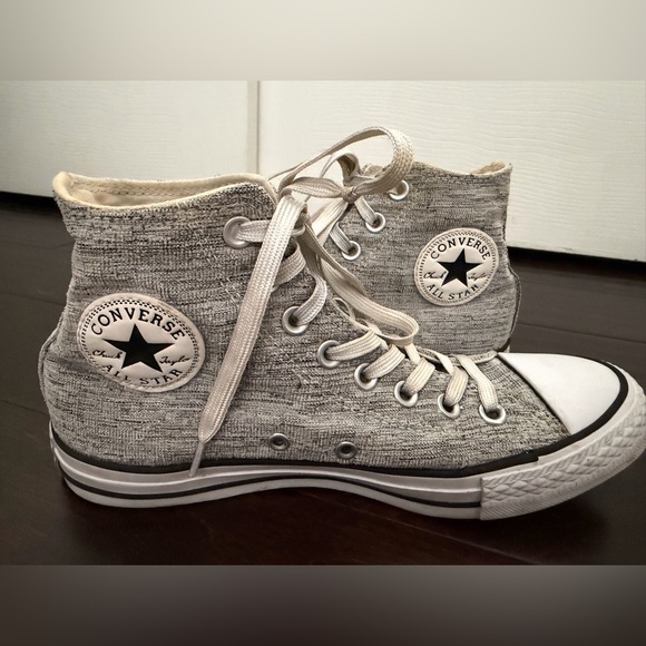Converse Shoes - Converse Women's Grey and Black Trainers